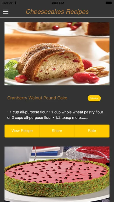 Capturas de pantalla de 50 Of The Best Dessert Recipes