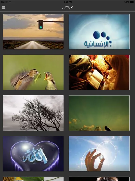 أقوال مصطفى محمود iPad 应用截图
