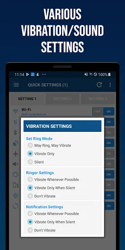 Smart Quick Settings Screenshots