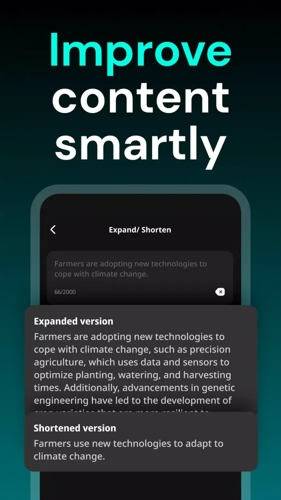 Zrzuty ekranu AI Writing: AI Essay Writer