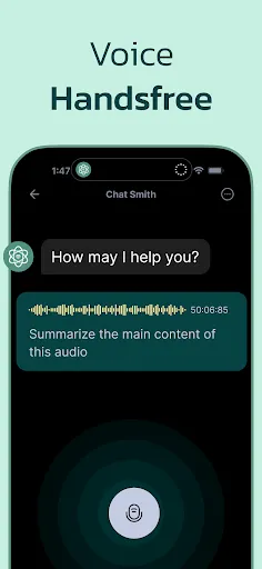 Capturas de tela do AI Chat Open Assistant Chatbot