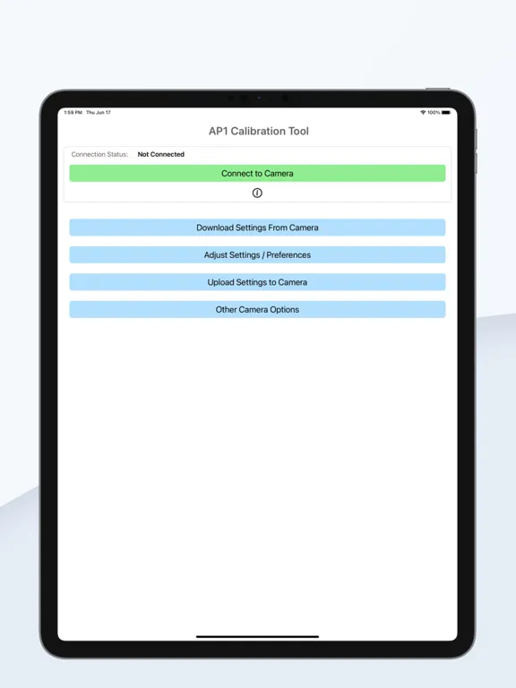 تصاویر AP1 Calibration Tool iPad 