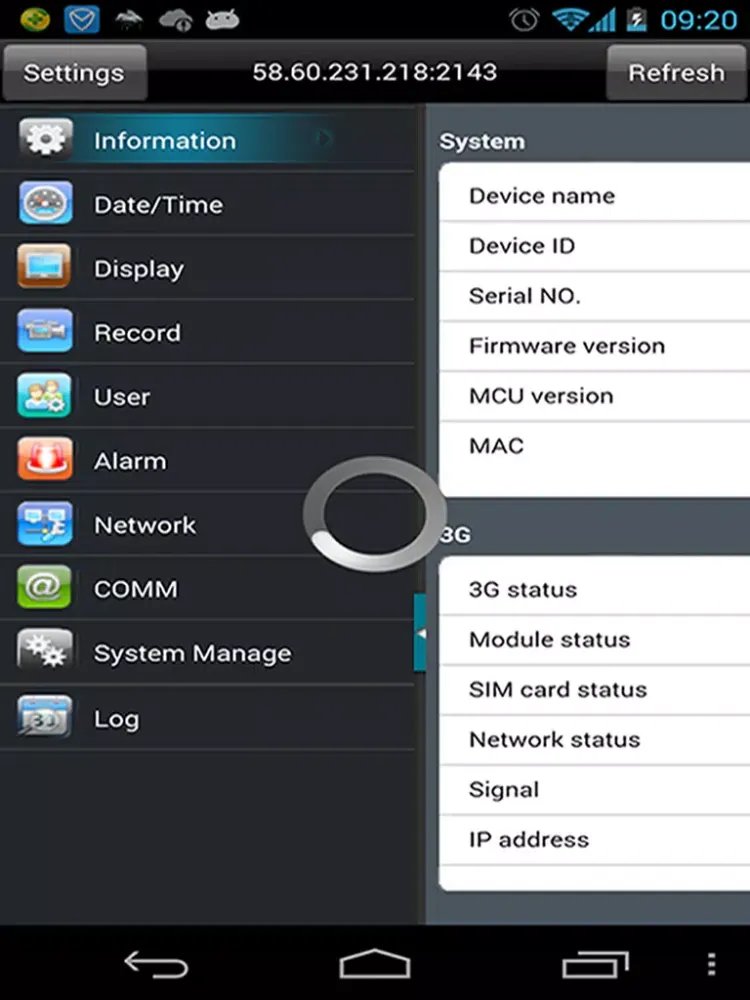 XR960-CMS iPad 應用截圖