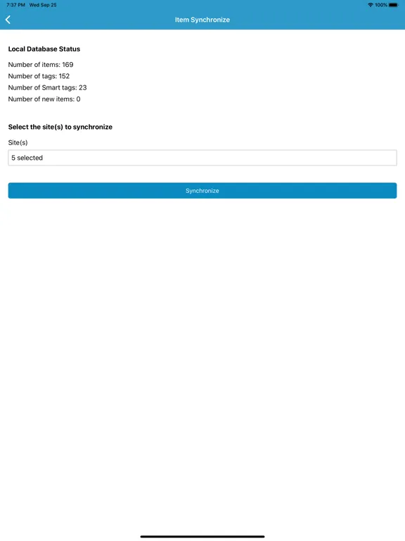 Capturas de pantalla de Smartx HUB Asset Management iPad 