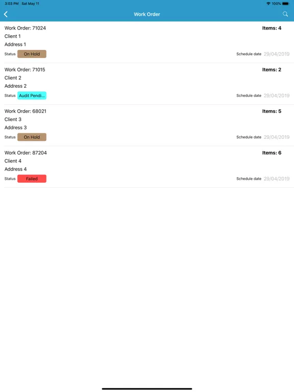 Capturas de pantalla de Smartx HUB Asset Management iPad 