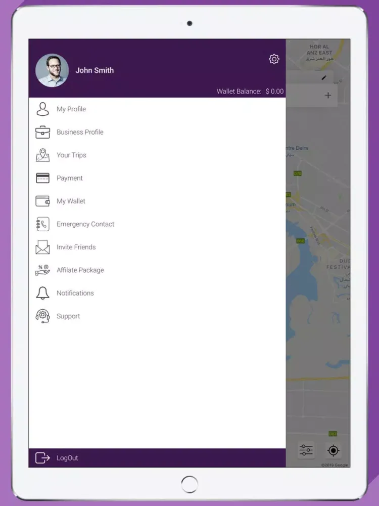 Capturas de pantalla de SmartX Passenger iPad 