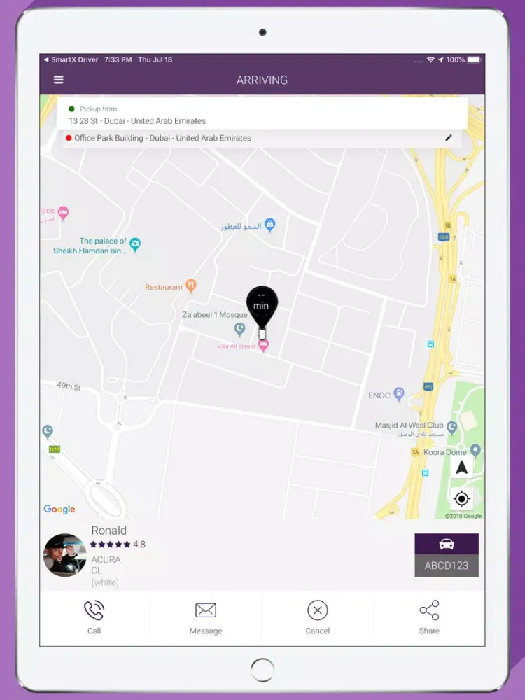 Capturas de pantalla de SmartX Passenger iPad 