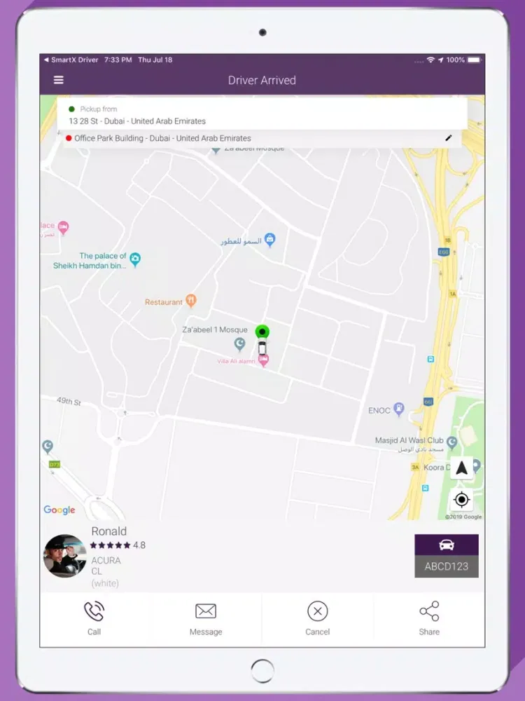 Capturas de pantalla de SmartX Passenger iPad 