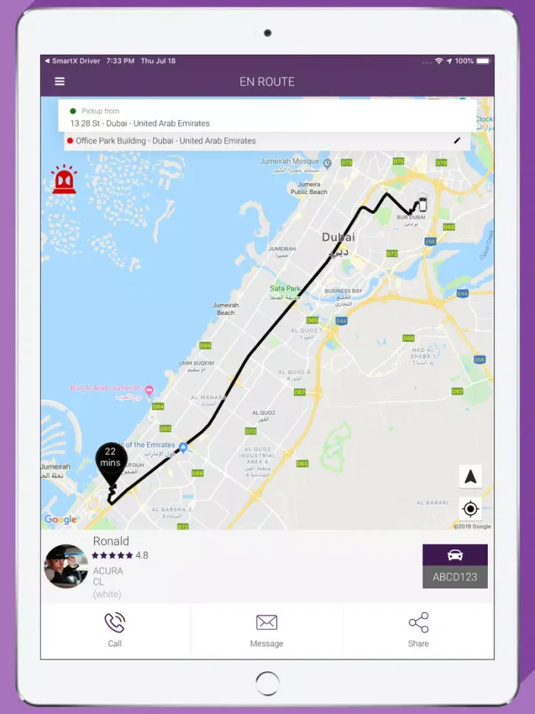 Capturas de pantalla de SmartX Passenger iPad 
