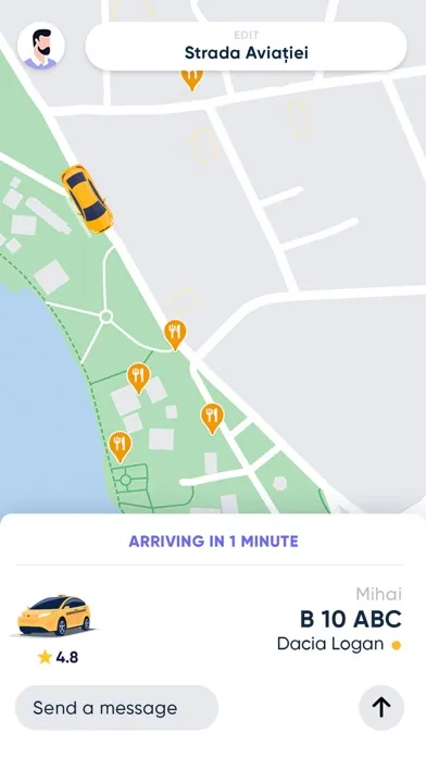 Скриншоты Smarty - Taxi App Romania
