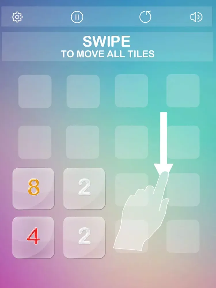 2048 Awesome iPad  スクリーンショット