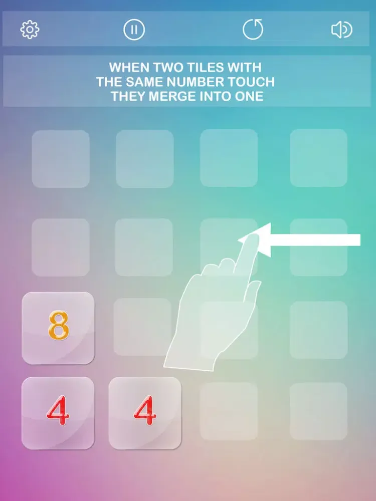 2048 Awesome iPad  スクリーンショット