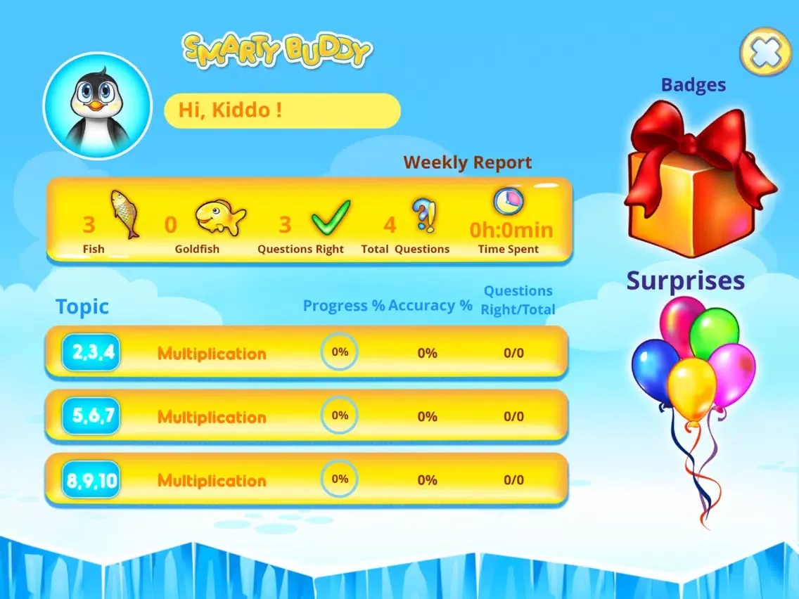 Smarty Buddy Multiplication iPad 應用截圖