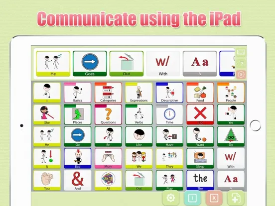 Ảnh chụp màn hình của Expressive iPad 