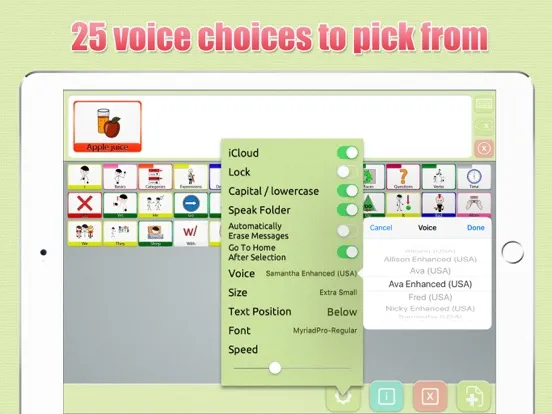 Ảnh chụp màn hình của Expressive iPad 
