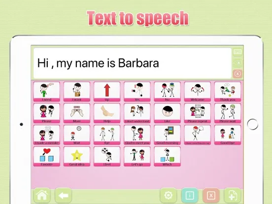Ảnh chụp màn hình của Expressive iPad 