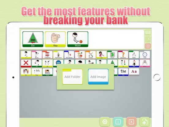 Ảnh chụp màn hình của Expressive iPad 