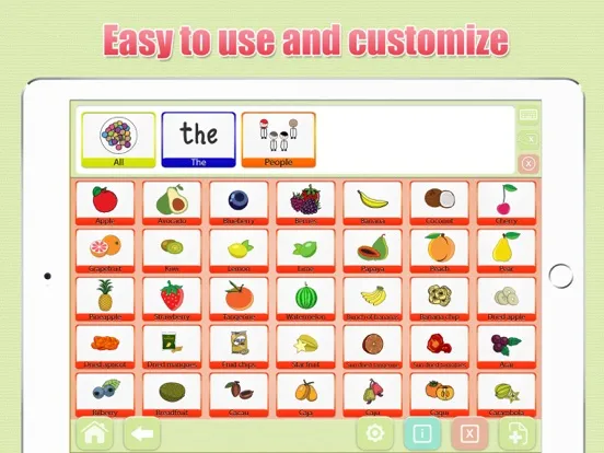 Ảnh chụp màn hình của Expressive iPad 