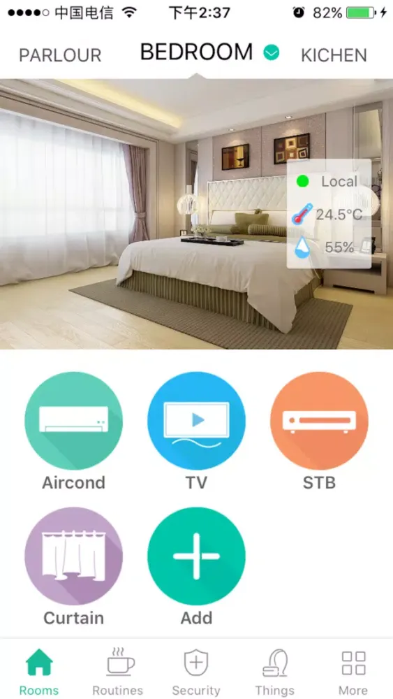 Tangkapan layar SmartZ STK