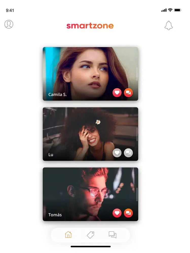 smartzone app iPad  Ekran Görüntüleri