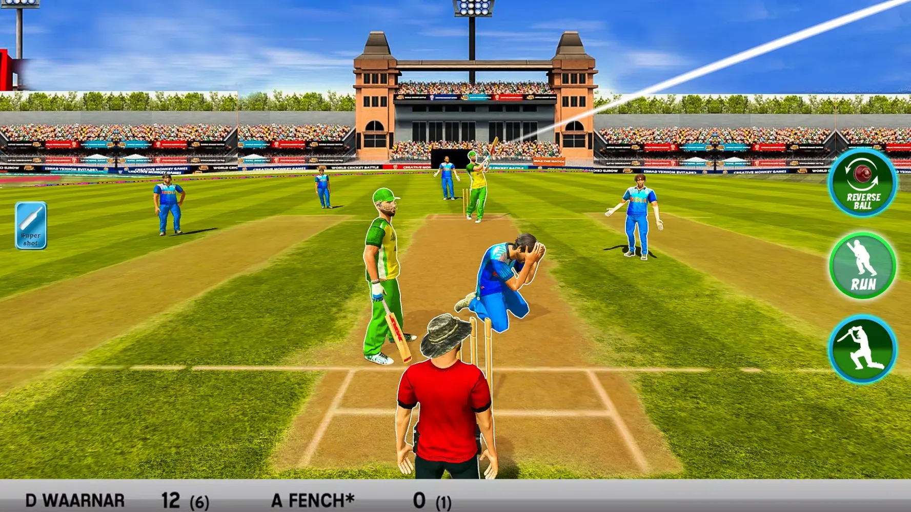 World T-20 Cricket Match Game Screenshots