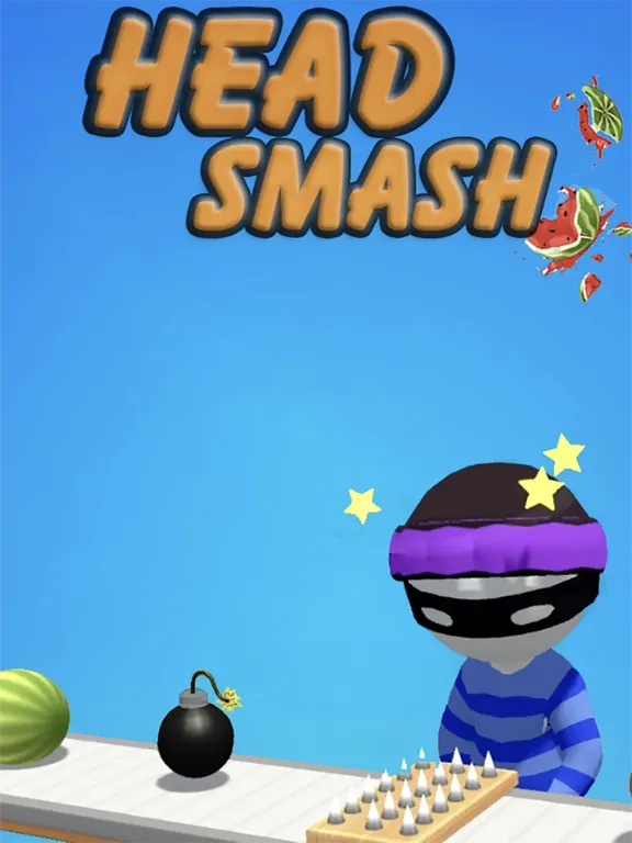 Tangkapan skrin Head Smash - Fruit Challenge iPad 