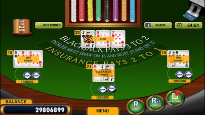 Blackjack 21 + Free Casino-style Blackjack game Screenshots