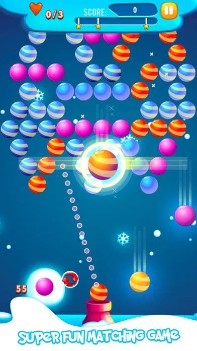 Bubble Crusher Crystal - Classic Shooter Game Screenshots