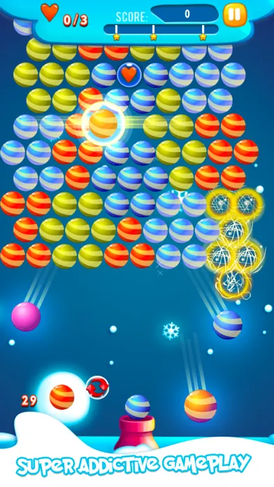 Bubble Crusher Crystal - Classic Shooter Game Screenshots