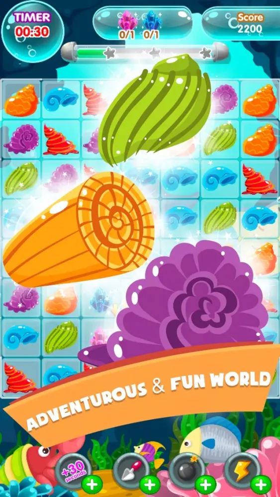 تصاویر Charm Fish Gummy - Help Beanny to Crush Mania!