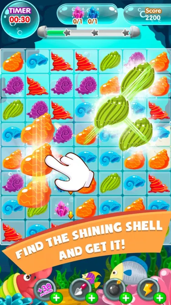 تصاویر Charm Fish Gummy - Help Beanny to Crush Mania!