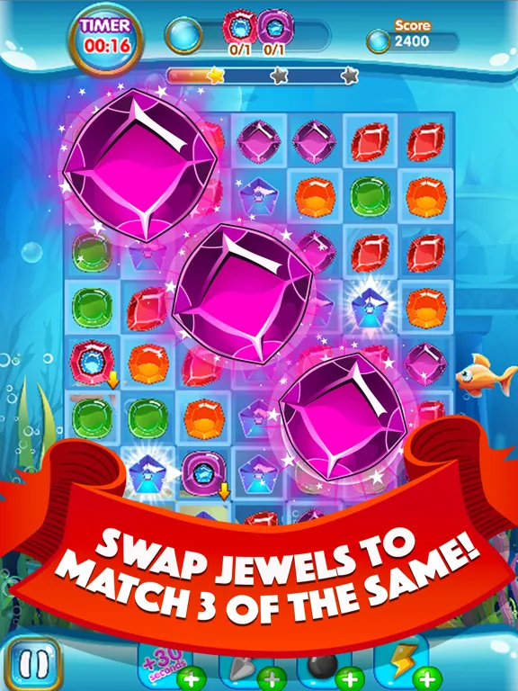 Jelly Galaxy Blast - Amazing Match 3 Puzzle iPad 应用截图