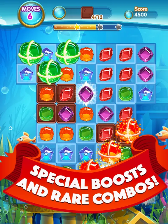 Jelly Galaxy Blast - Amazing Match 3 Puzzle iPad 应用截图