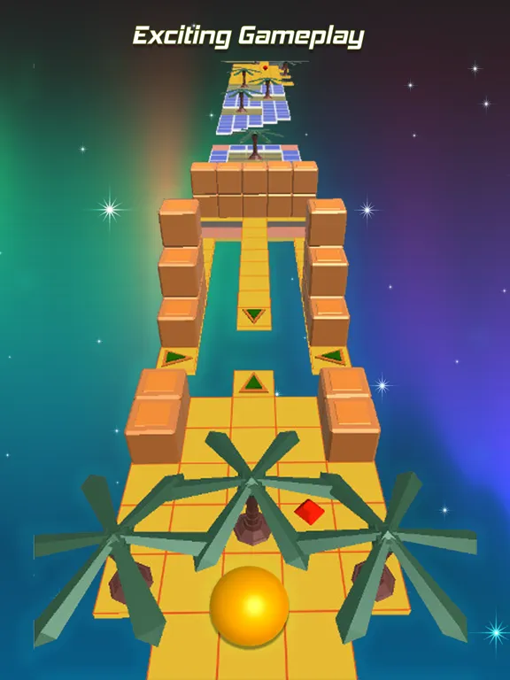 Tap Ball Adventure 3D iPad 應用截圖