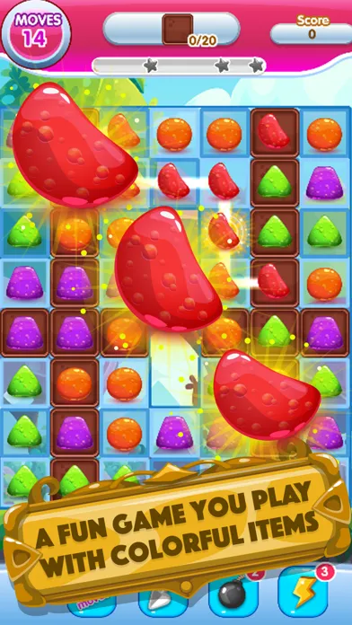 Sweet Candies Mania - Match 3 Crush Puzzle 스크린샷