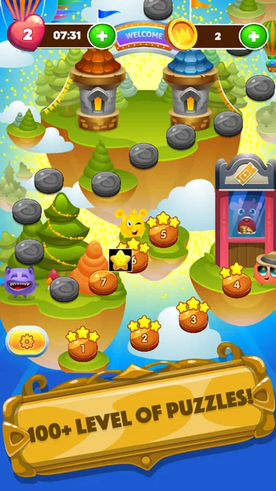 Sweet Candies Mania - Match 3 Crush Puzzle 스크린샷