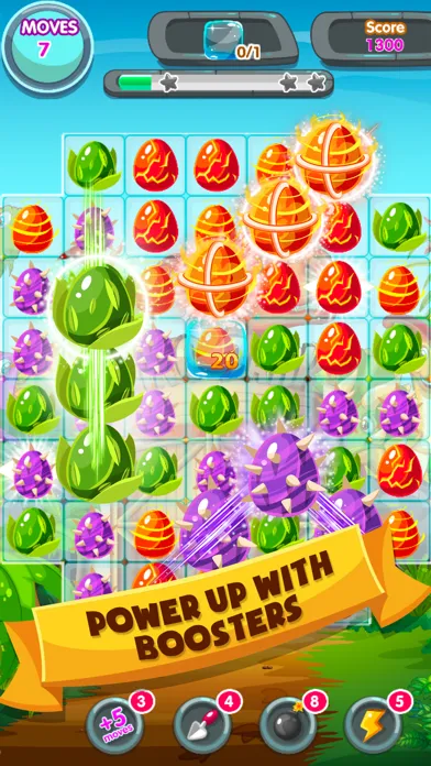 Captures d'écran de Monster Eggs Mania - The Adventure Free Match 3