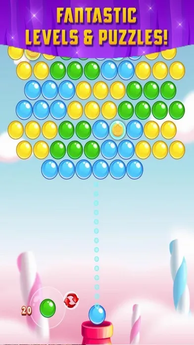 Captures d'écran de Match Bubble - Pop Sweet