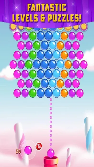 Captures d'écran de Match Bubble - Pop Sweet