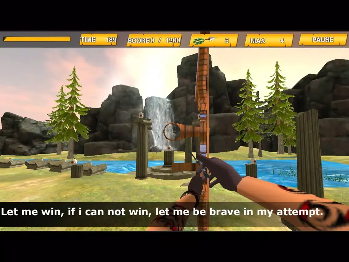Archery 3D Game 2016 iPad 应用截图