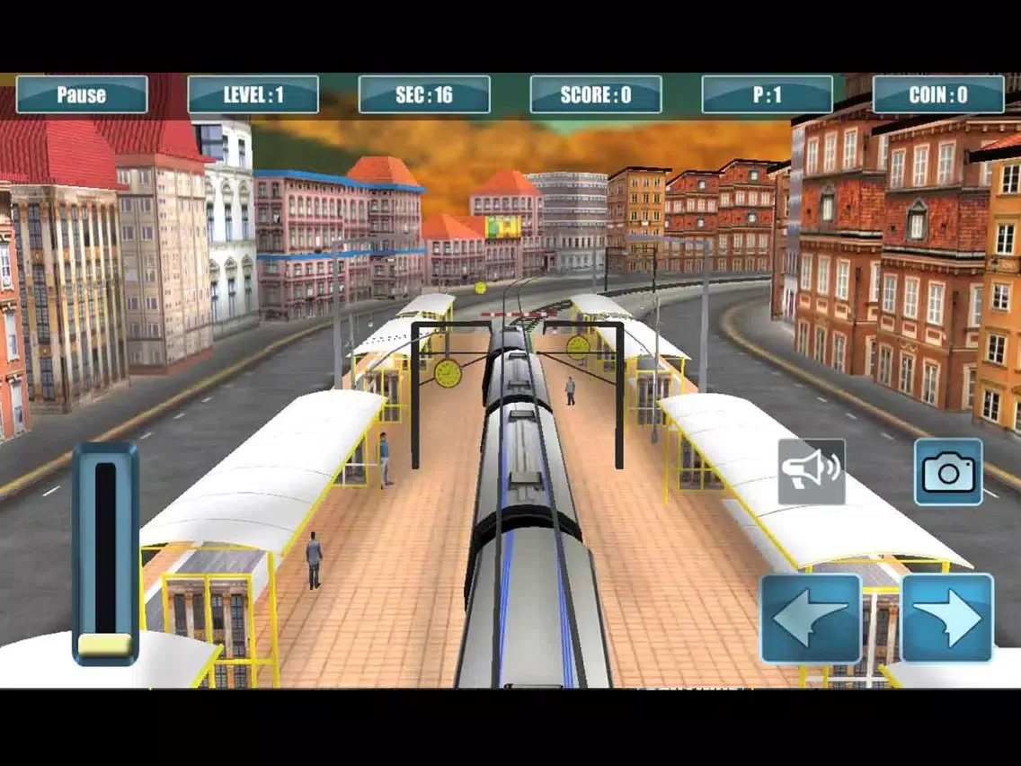 ภาพหน้าจอของ Europe Train Simulator Drive iPad 