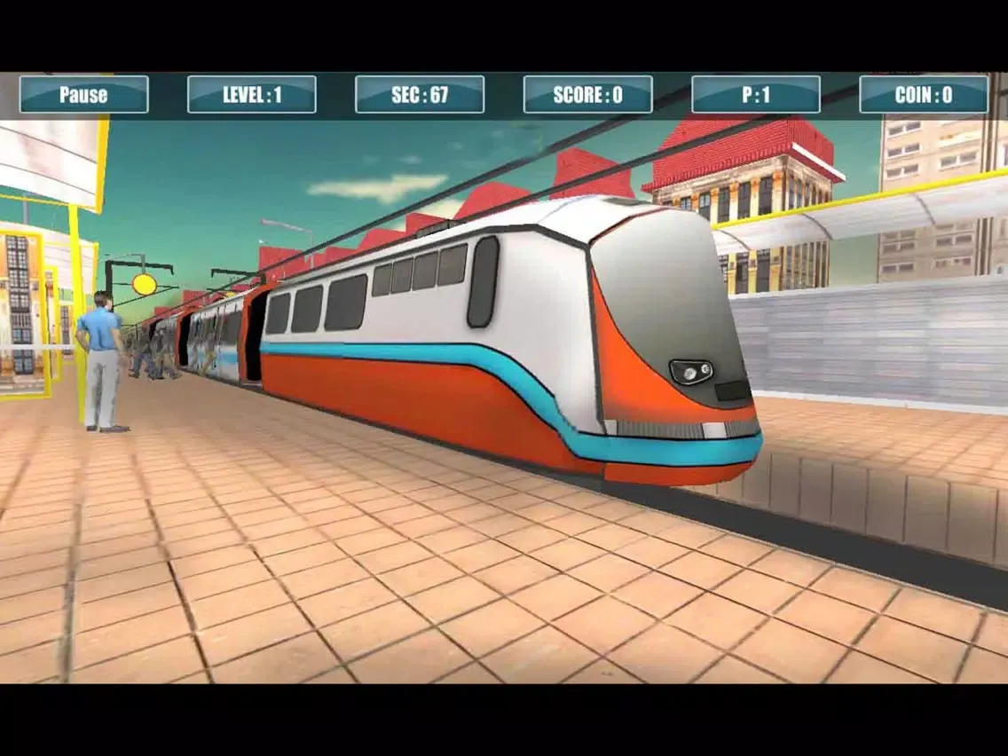 ภาพหน้าจอของ Europe Train Simulator Drive iPad 