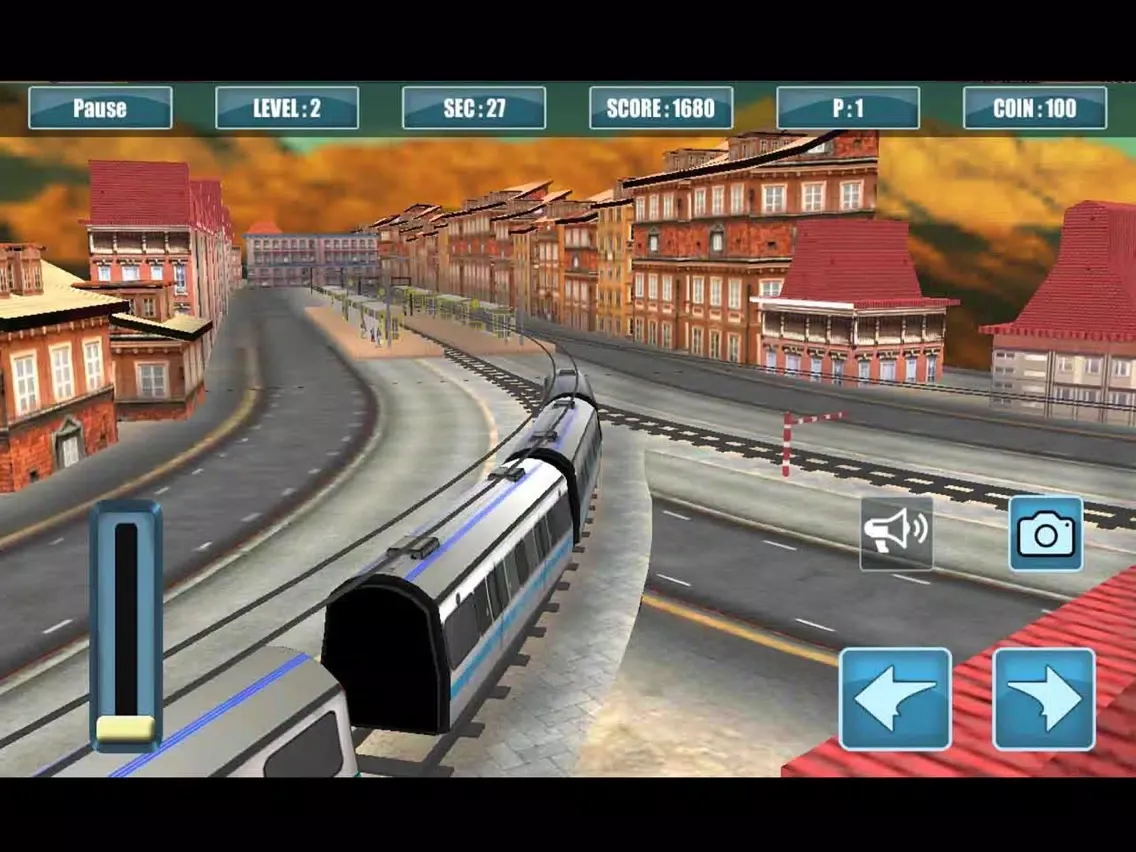 ภาพหน้าจอของ Europe Train Simulator Drive iPad 