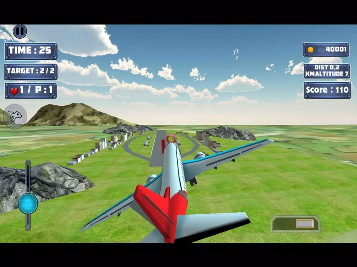 Tangkapan skrin FLIGHT SIMULATOR FLY 3D 2 iPad 