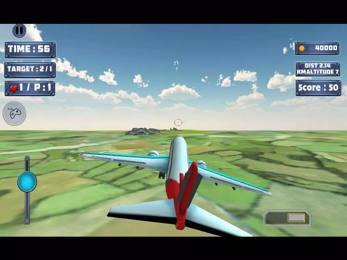 Tangkapan skrin FLIGHT SIMULATOR FLY 3D 2 iPad 