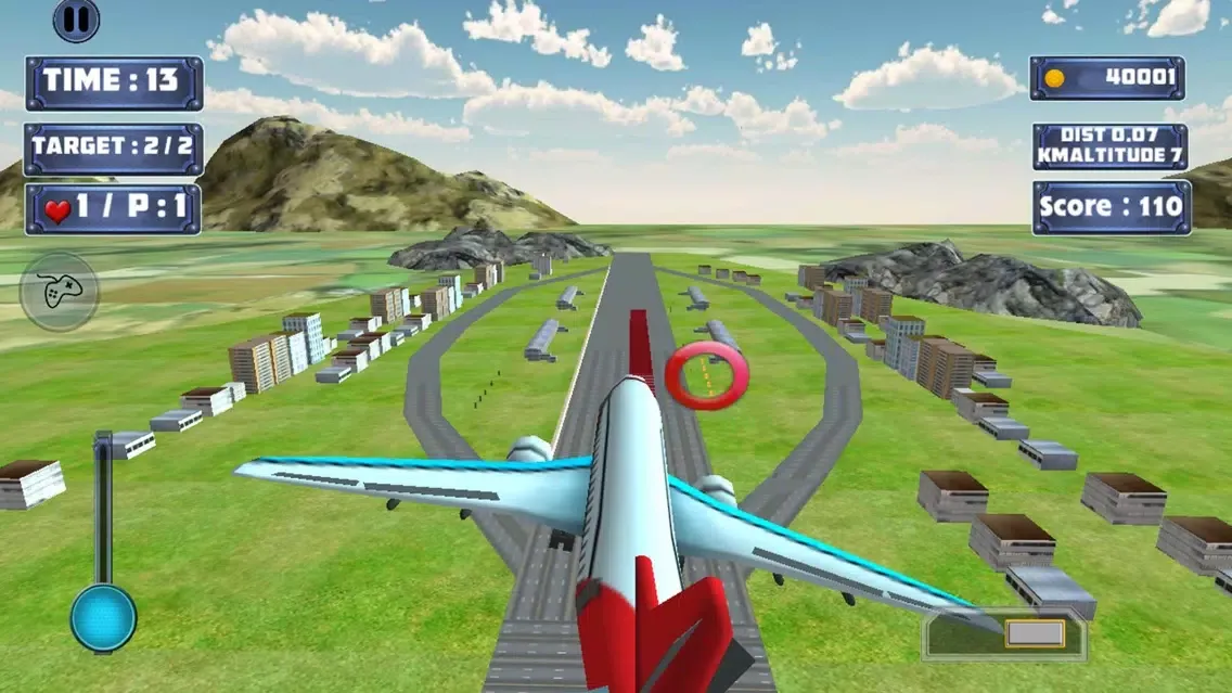Tangkapan skrin FLIGHT SIMULATOR FLY 3D 2