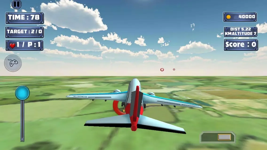 Tangkapan skrin FLIGHT SIMULATOR FLY 3D 2