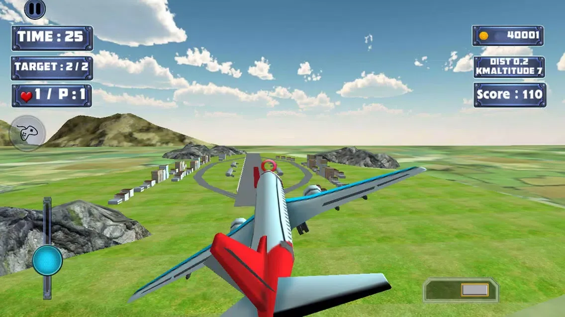 Tangkapan skrin FLIGHT SIMULATOR FLY 3D 2