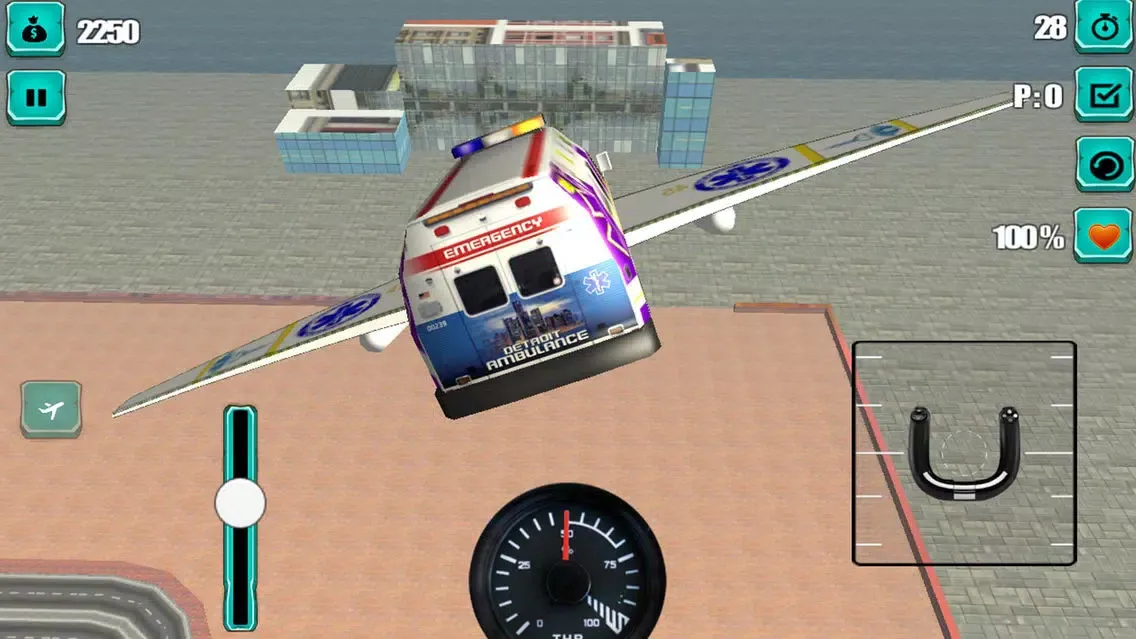 Flying Ambulance Rescue 3D سکرین شاٹس