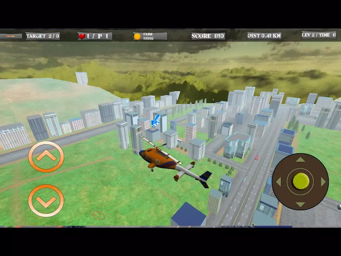 Capturas de tela do Flight Helicopter Simulator iPad